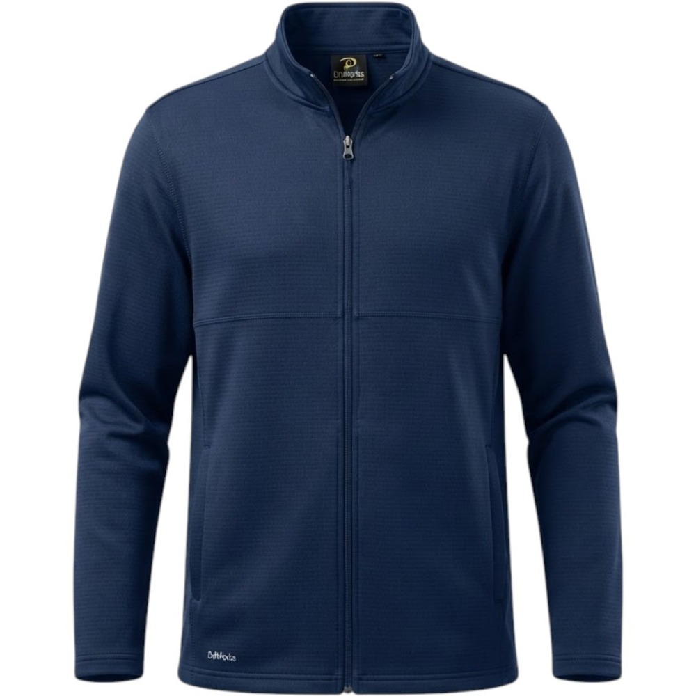 Athletic Works Mens Navy Blue DriWorks Full Zip Jacket XL 46-48 36201257